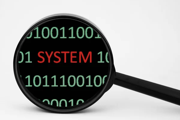 Conceito do sistema — Fotografia de Stock