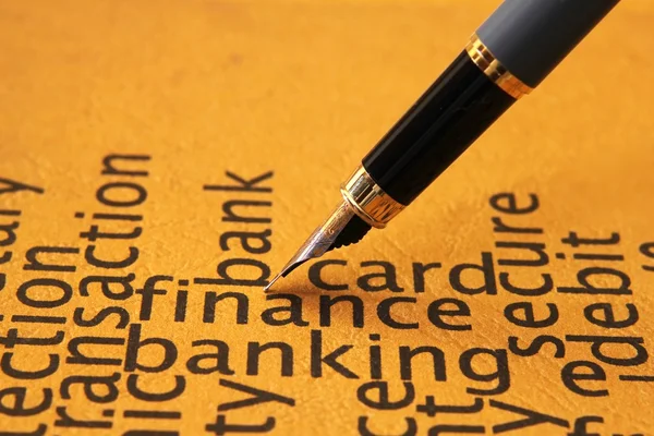 Finans- och bankverksamhet — Stockfoto