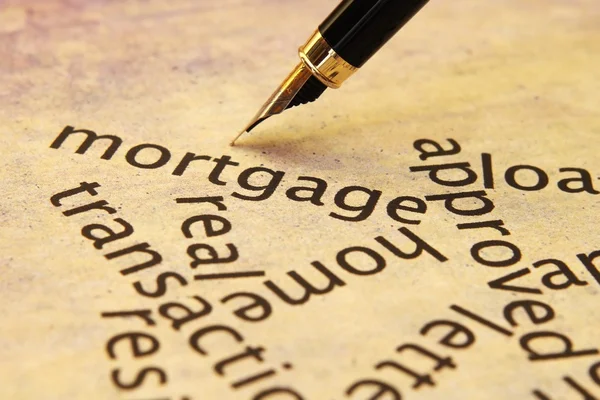 Mortgage kavramı — Stok fotoğraf