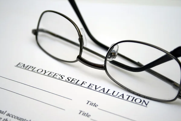 Employee self evaluation — Stock Photo, Image
