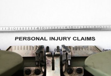 Personal injury claim clipart