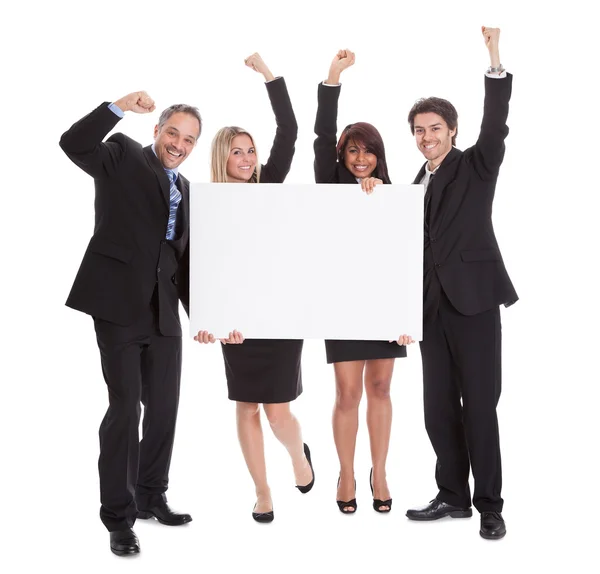 Group of happy business colleagues — Stock Photo, Image
