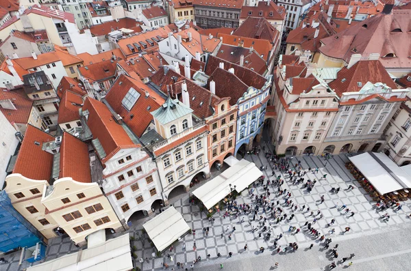 Praça da Cidade Velha (Starcontinua), Praga ,,, — Fotografia de Stock