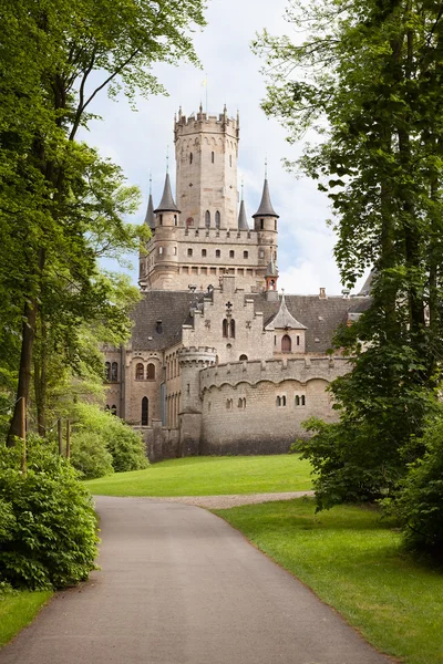 Marienburg castle, Németország,,, — Stock Fotó