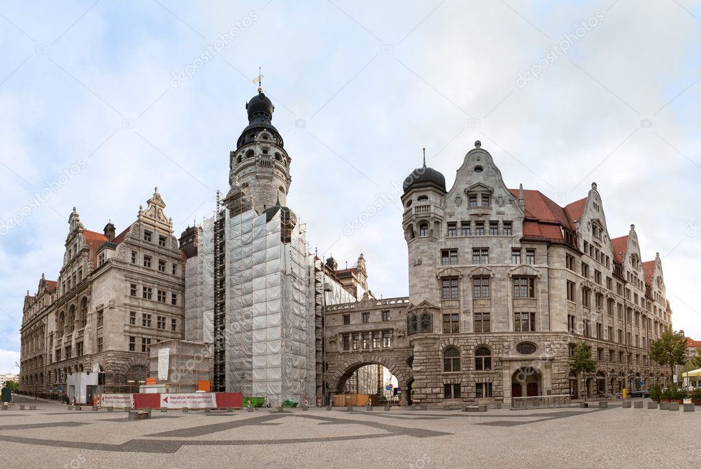 Neues Rathaus in Leipzig, Germany,,,