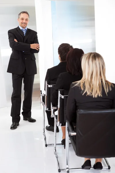 Group of business at the lecture — Stock Photo, Image