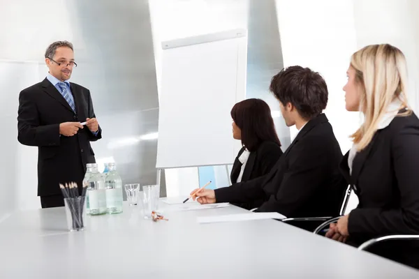 Group of business at presentation — Stock Photo, Image