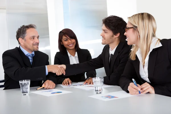 Group of business at the meeting — Stock Photo, Image