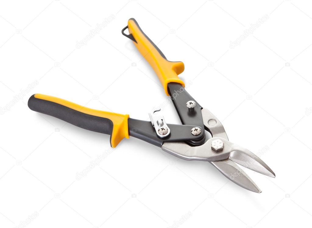Yellow toothed pliers