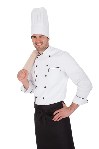 Ritratto di chef felice — Foto Stock