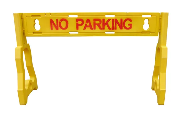 Não há sinal de estacionamento — Fotografia de Stock
