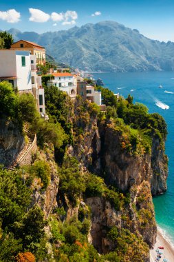 Amalfi coast, Italy clipart