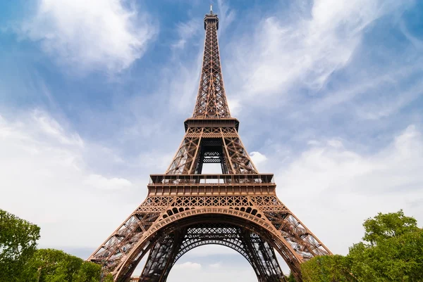Paříž Eiffelova věž — Stock fotografie