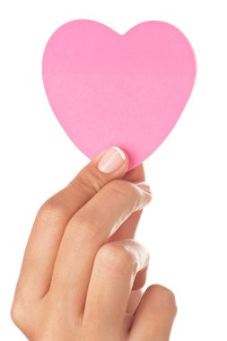 Heart in hand clipart