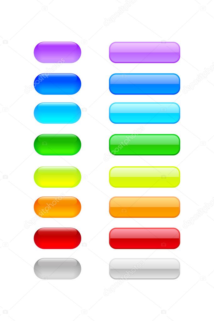 Colored blank buttons.