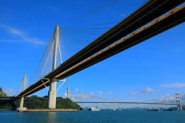Ting Kau bridge — Stock Photo, Image