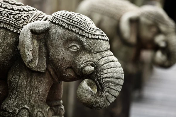 stock image Stone elephant statue