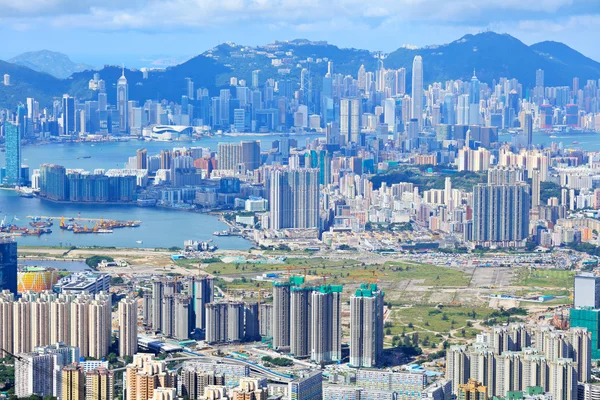 Hong kong trångt byggnad — Stockfoto