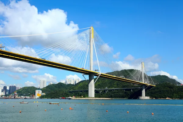 stock image Ting Kau bridge in Hong Kong