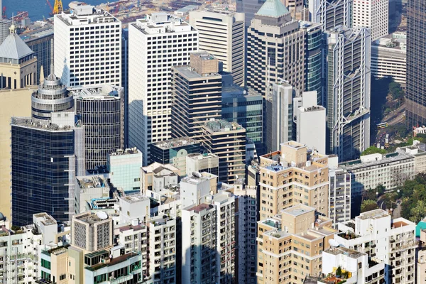 Hong kong trångt byggnad — Stockfoto