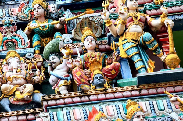 Detalle del templo de Sri Mariamman —  Fotos de Stock