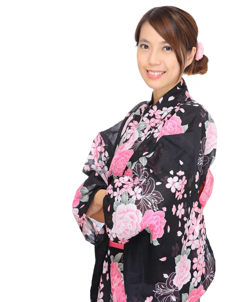 Japanese kimono woman — Stock Photo, Image