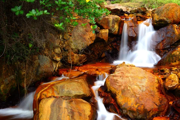 黄金の滝 — ストック写真
