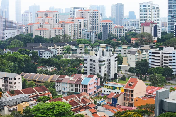 Mieszkalnych centrum w Singapurze — Zdjęcie stockowe