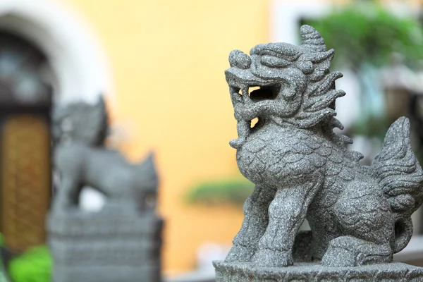 Chinese Stone Lion — Stock Photo, Image