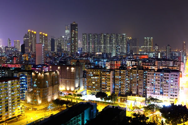 Hong Kong aggloméré urbain — Photo