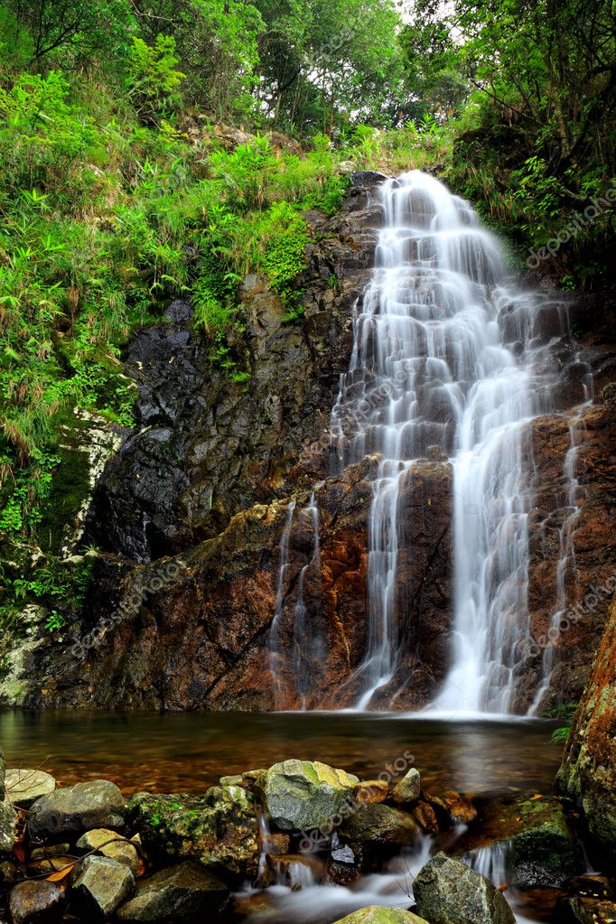 Waterfall Stock Photo by ©leungchopan 12235590