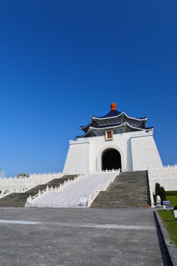 Chiang kai-shek memorial hall in taiwan clipart