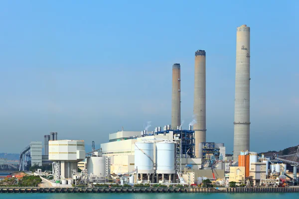 Kolengestookte elektriciteitscentrale — Stockfoto
