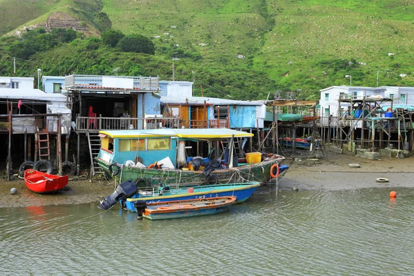 Tai o rybářská vesnice v hong Kongu — Stock fotografie