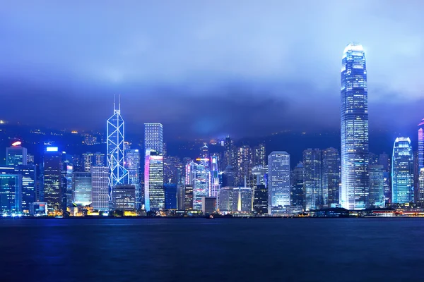 Stock image Hong Kong city at night