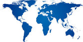 kék világ Térkép.