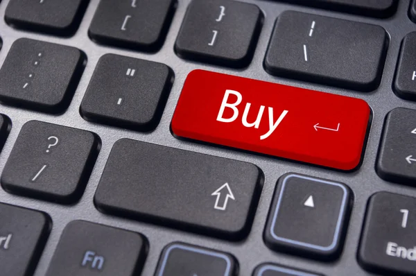 Buy online vásárolni, vagy értékpapír-piaci fogalmak — Stock Fotó
