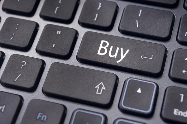 Αγοράστε έννοιες για online αγορές ή την χρηματιστηριακή αγορά — Φωτογραφία Αρχείου