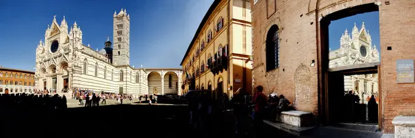Siena Toscana – stockfoto