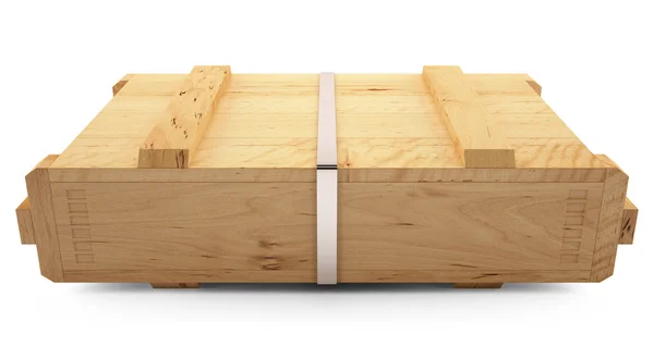 Wooden box with ammunition — Stock Photo, Image