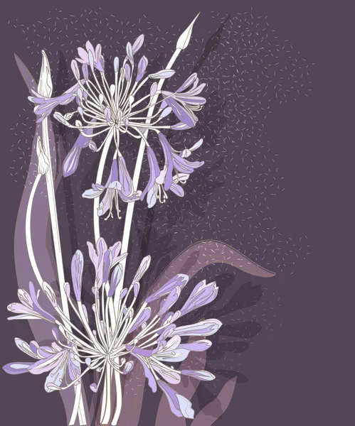 Flores gráficas 2 — Archivo Imágenes Vectoriales
