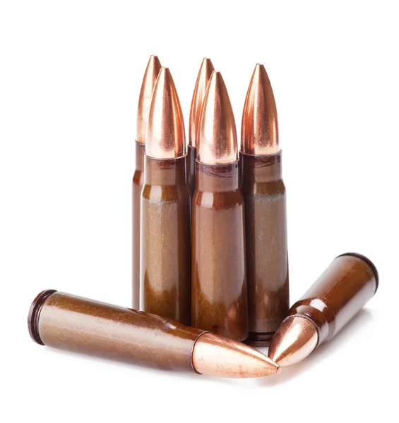 Bekrast munitie — Stockfoto