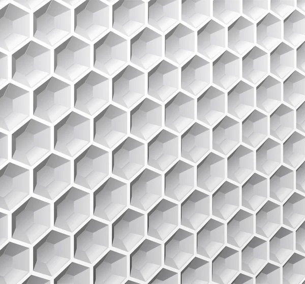 Fond abstrait des hexagones. — Image vectorielle
