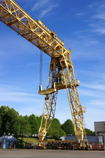 The industrial crane — Stock Photo, Image
