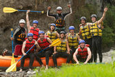 Whitewater River Rafting Adventure Team