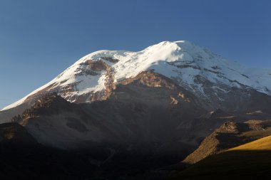 Chimborazo Volcano Peak clipart