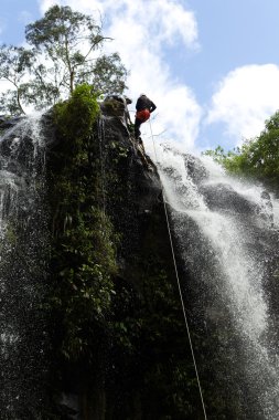 Waterfall Rappelling