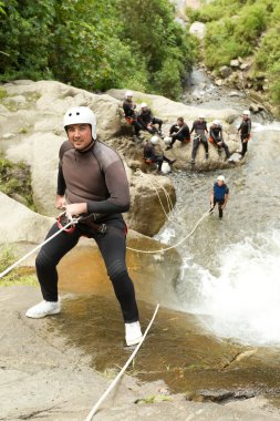 Waterfall Rappelling