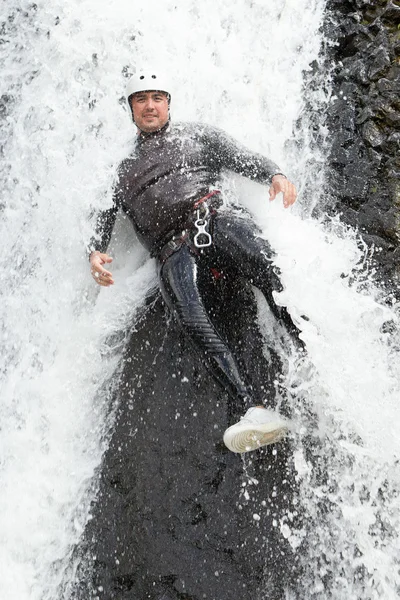 Wasserfall-Spaß — Stockfoto