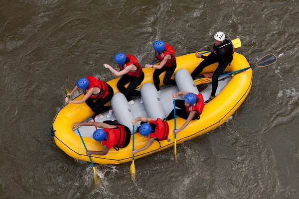 Rafting sur la rivière Whitewater Aventure — Photo